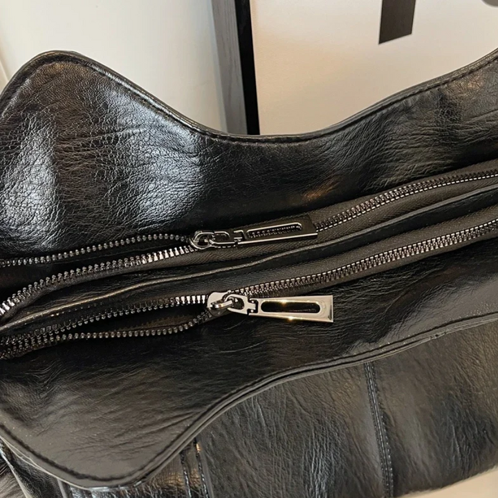 Lisslune | Women’s Classic Multi-Compartment Shoulder Bag – Alma
