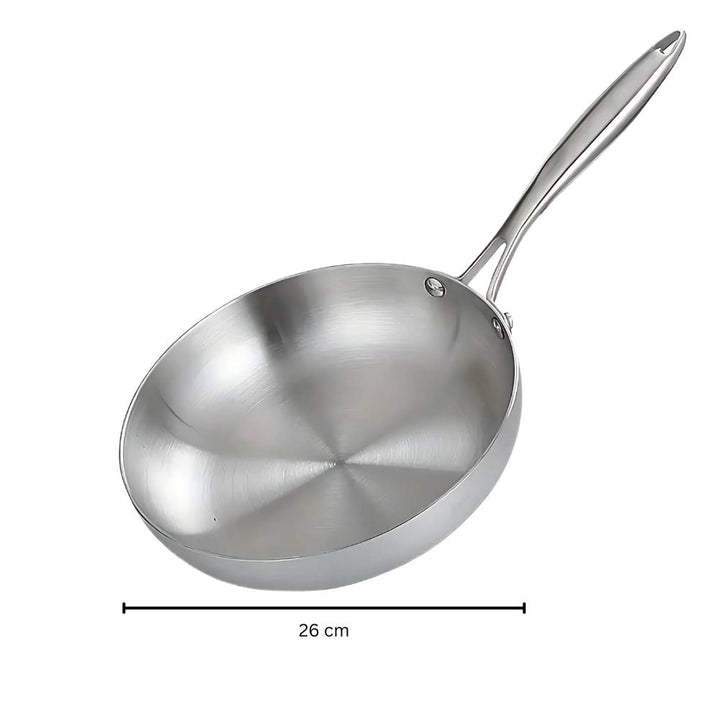 Lisslune | Stainless Steel Frying Pan
