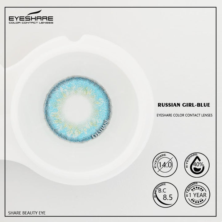Rynx Russiagirl Blue 14.0mm 1 Pair | 1 Year