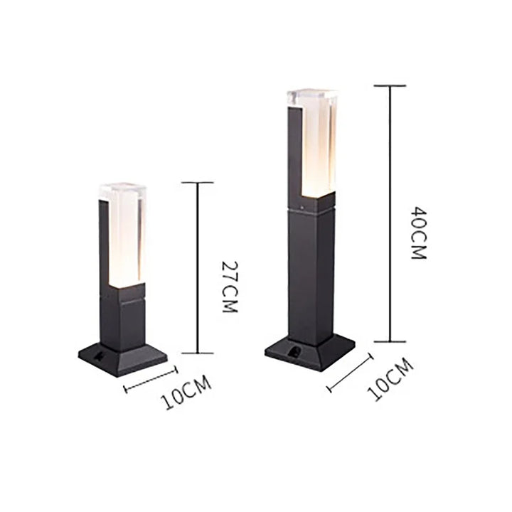 Lisslune | Elegant Solar Post Light
