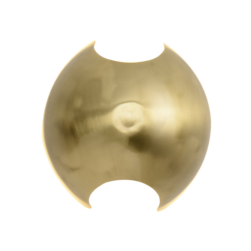 Skørter | Colonial Globe Wall Mount Lighting Metal LED Wall Lamp in Gold for Bedroom