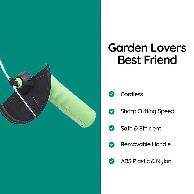 Lisslune | GardenTrim Compact – Cordless Weed Trimmer for Precision Work in the Garden