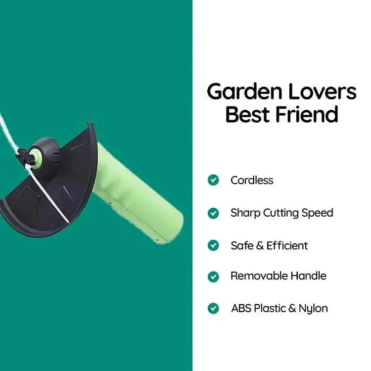 Lisslune | GardenPro - Cordless Mini Lawn Trimmer