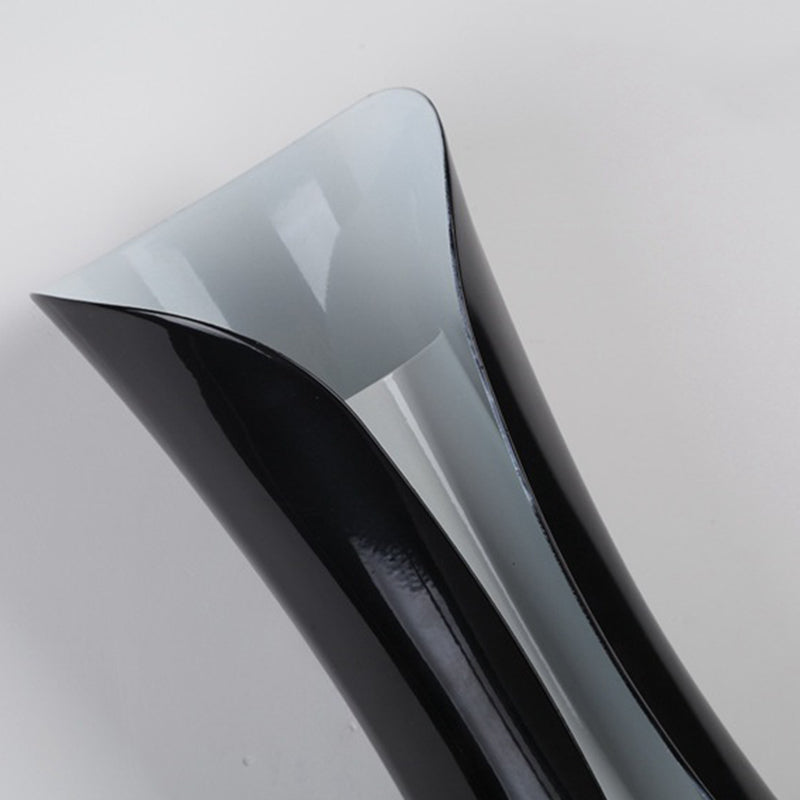 Skørter | Metal Black/White Wall Lamp Curved 2-Light Modernist Wall Light Fixture, 33cm/53cm/76cm H
