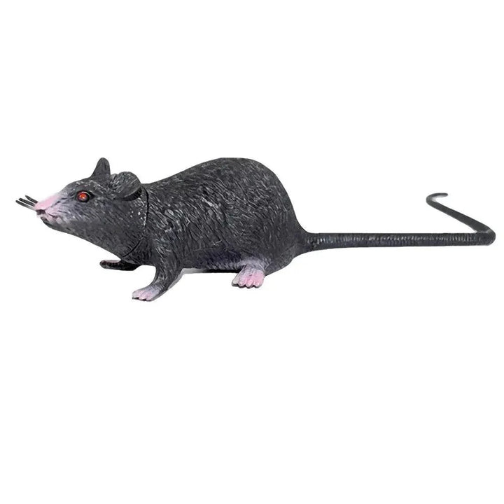 Lisslune | Realistic small rat prank toy for Halloween jokes