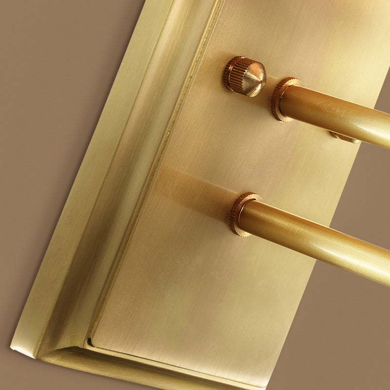 Skørter | Brass Finish 1-Bulb Wall Light Modernist Style Cream Glass Drum Wall Lighting for Living Room