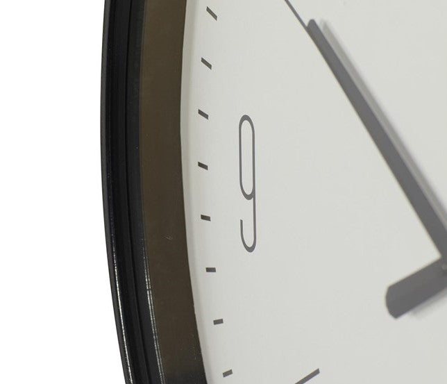 Lisslune | BlackGlo - Timeless Black Glass Clock