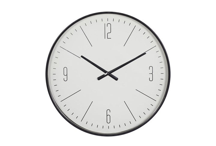 Lisslune | BlackGlo - Timeless Black Glass Clock