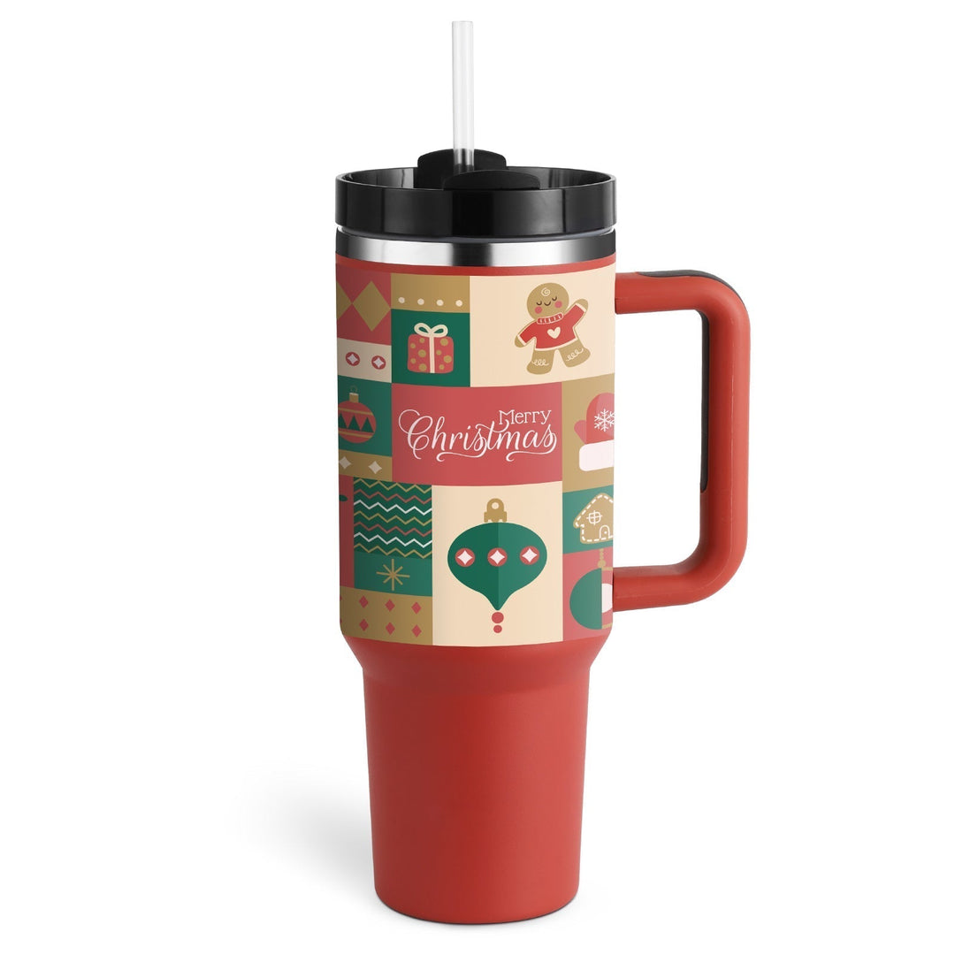 Lisslune | ChillMug - Insulated Drink Mug with Straw