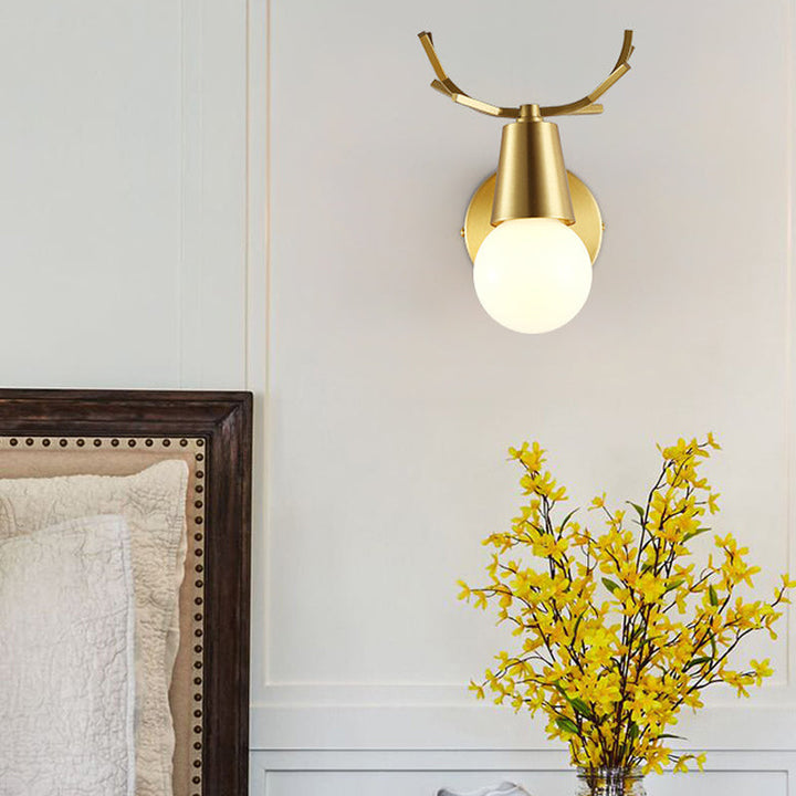Skørter | Traditionalism Global Vanity Wall Lamp 1/2/3-Head Metal Wall Lamp in Brass for Bathroom