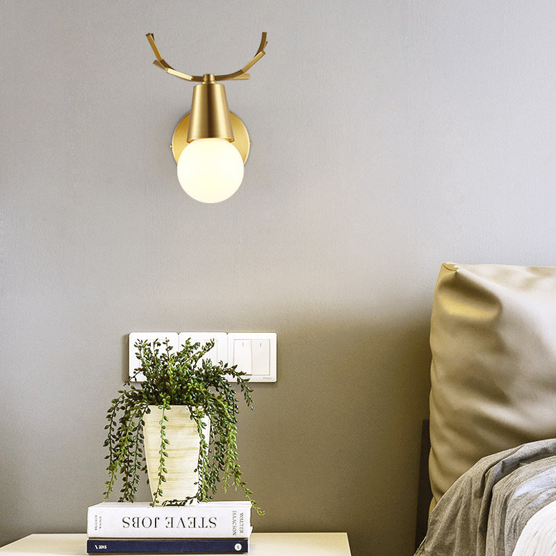 Skørter | Traditionalism Global Vanity Wall Lamp 1/2/3-Head Metal Wall Lamp in Brass for Bathroom