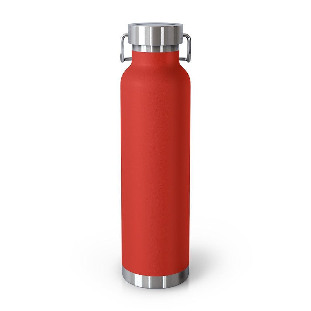 Lisslune | Vacation Joy Vacuum Insulated Stainless Steel Water Bottle - 22 Oz with Wide Neck