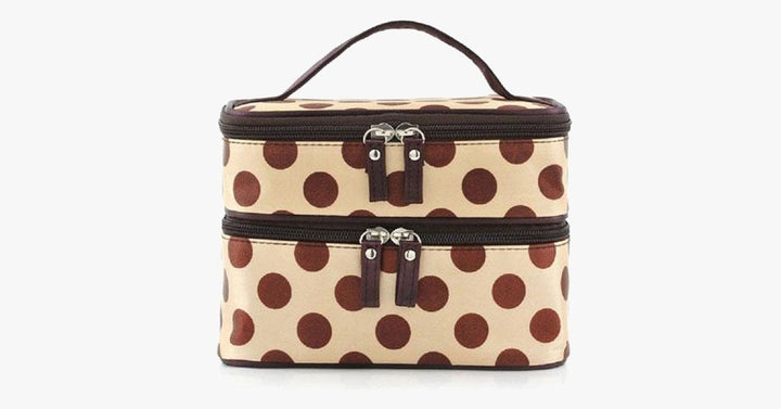 Lisslune | Polka Dot Make Up Bag