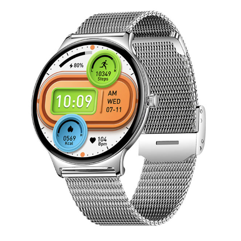 Lisslune | SlimFit Ultimate Smartwatch – Ultra-thin, Health Monitoring & AMOLED Display