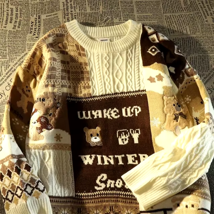Lisslune | Lizzy - Warmer oversized Christmas sweater