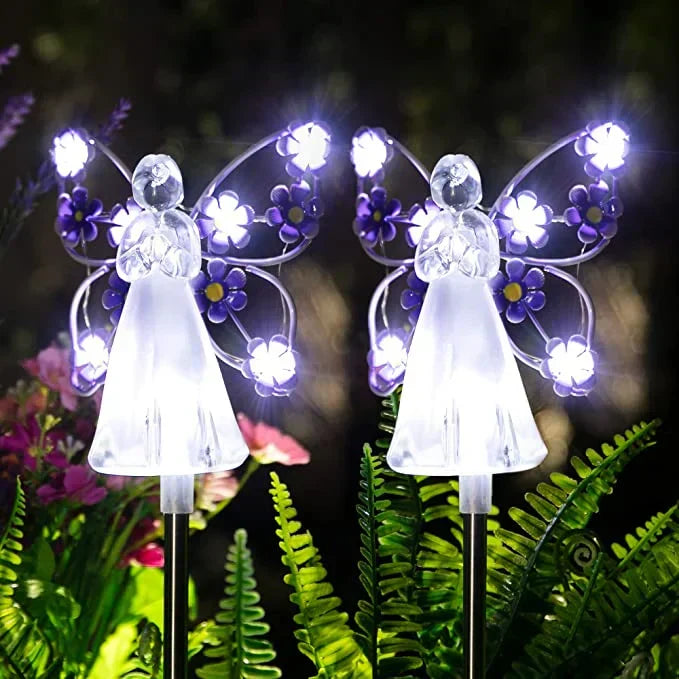 Lisslune | LumiWings Solar-powered Butterfly Lights – Enchanting Outdoor Garden Decoration
