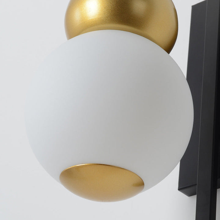 Skørter | Black 1 Light Wall Mount Lamp Classic Style Metal Pumpkin Shaped Wall Light for Nightstand