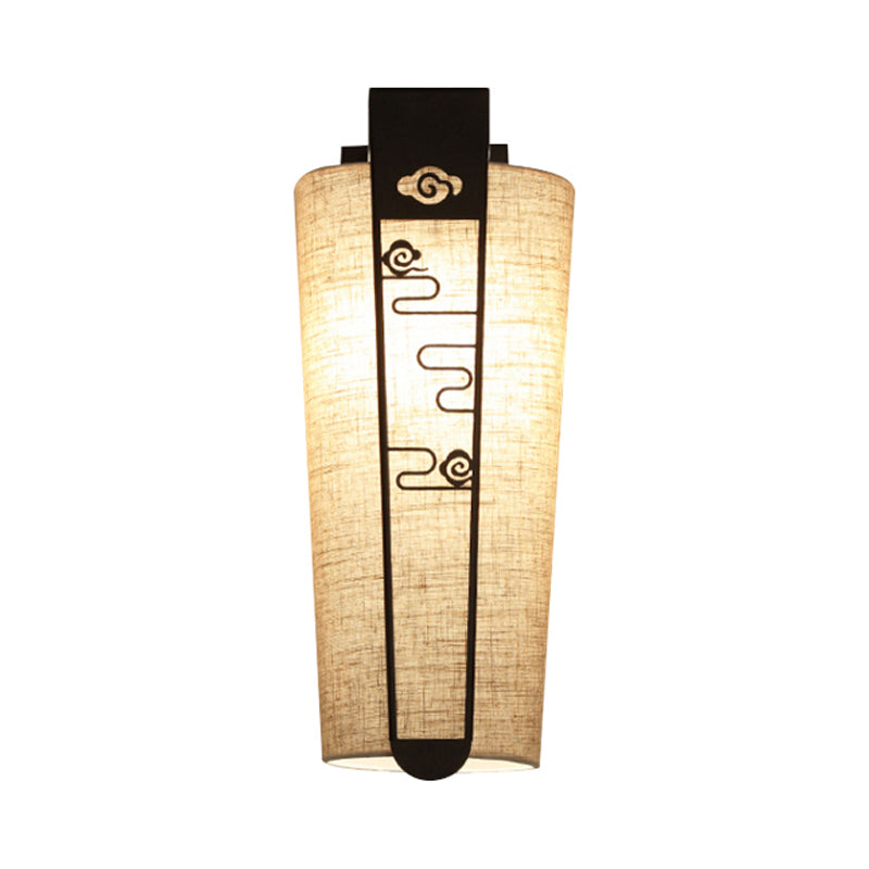 Skørter | Black Cloud/Trellis/Linear Wall Lighting Traditional 1 Light Hallway Wall Lamp with Cylinder Shade