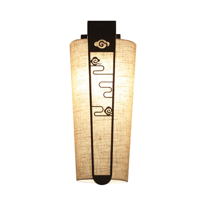 Skørter | Black Cloud/Trellis/Linear Wall Lighting Traditional 1 Light Hallway Wall Lamp with Cylinder Shade