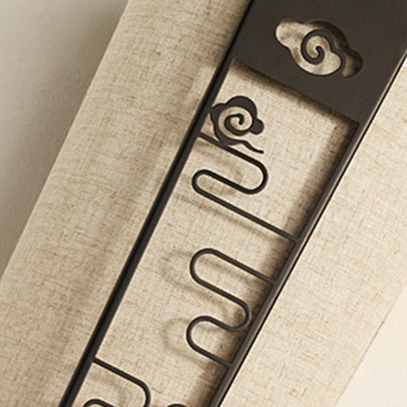 Skørter | Black Cloud/Trellis/Linear Wall Lighting Traditional 1 Light Hallway Wall Lamp with Cylinder Shade
