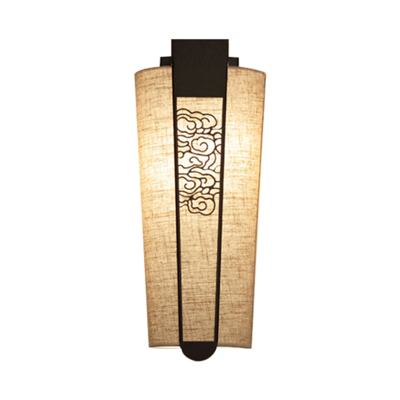 Skørter | Black Cloud/Trellis/Linear Wall Lighting Traditional 1 Light Hallway Wall Lamp with Cylinder Shade