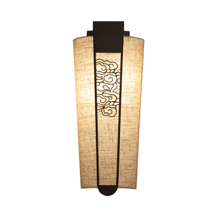 Skørter | Black Cloud/Trellis/Linear Wall Lighting Traditional 1 Light Hallway Wall Lamp with Cylinder Shade