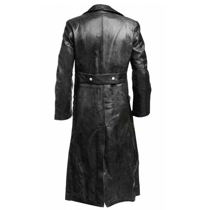 Lisslune | Longer Leather Coat