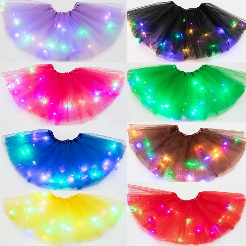Lisslune | Magical & Glowing LED Tulle Skirt