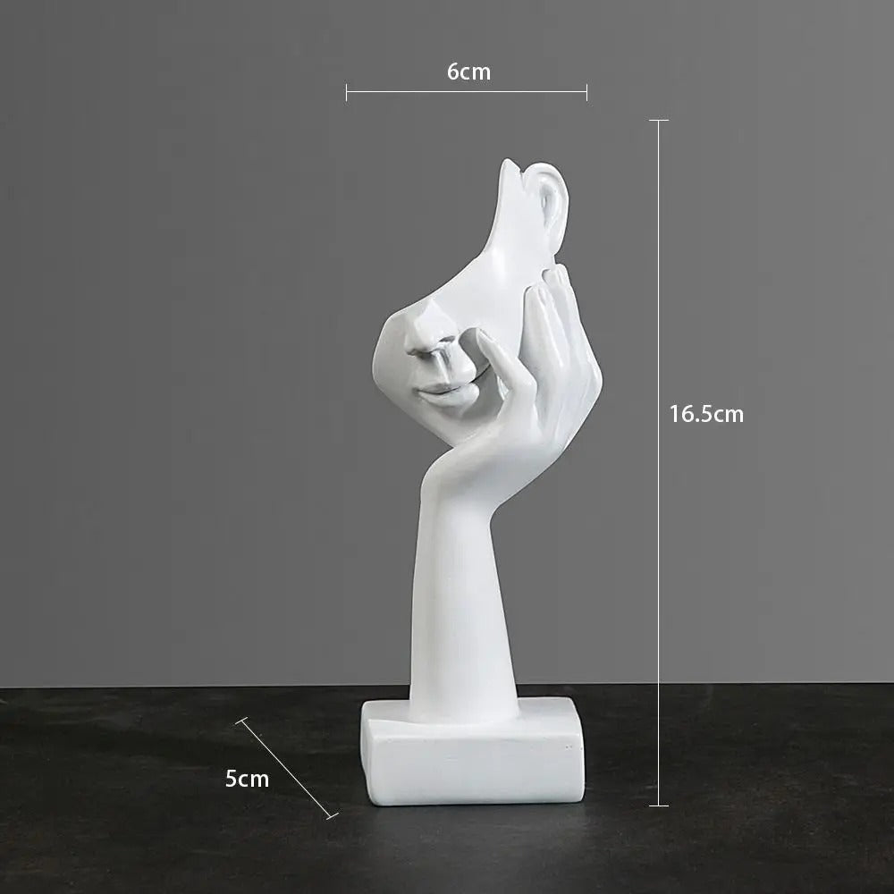 Lisslune | NordicMuse Abstract Face Sculpture