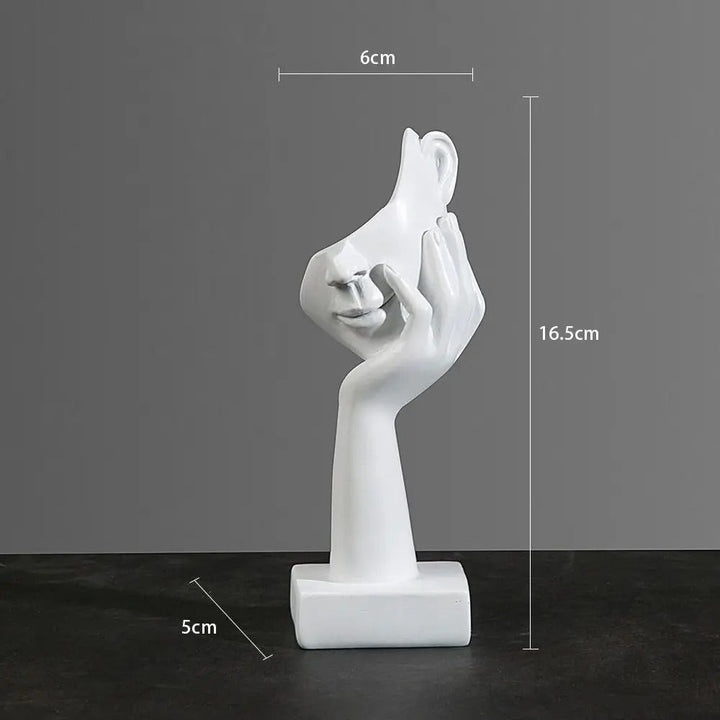 Lisslune | NordicMuse Abstract Face Sculpture