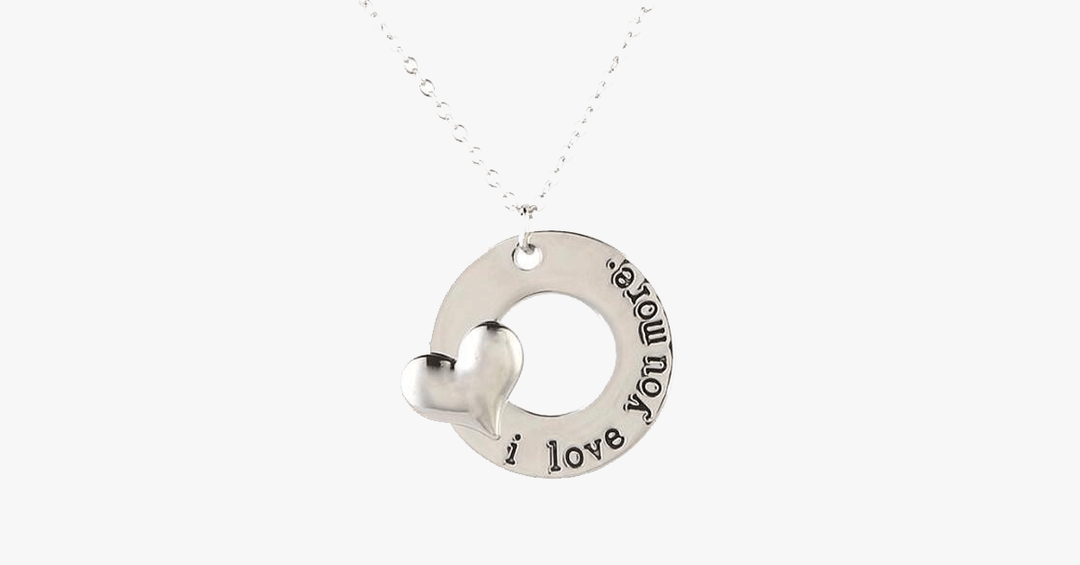 Lisslune | I love you more pendant