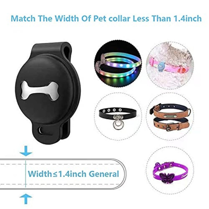 Lisslune | Airtag Silicone Protection, Keep Your Pet Close, Wherever It Roams
