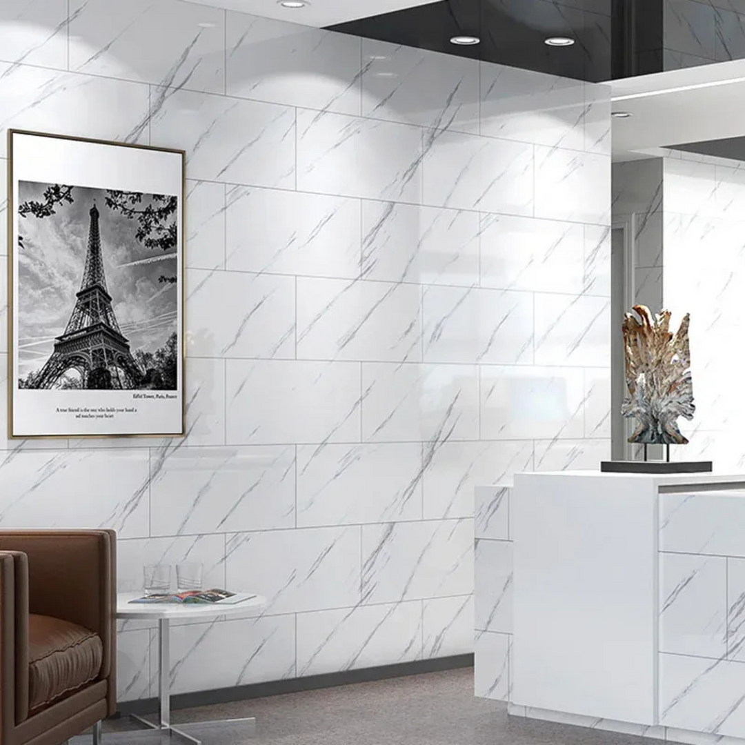 Lisslune | MARBLIQUE – Self-Adhesive Marble PVC Floor Tiles