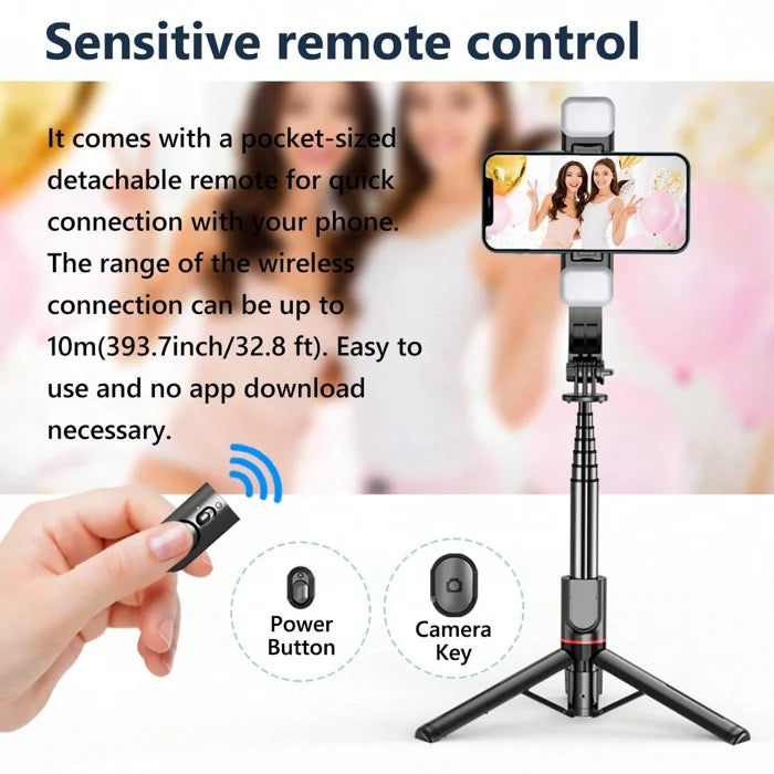 Lisslune | Foldable Selfie Stick Tripod