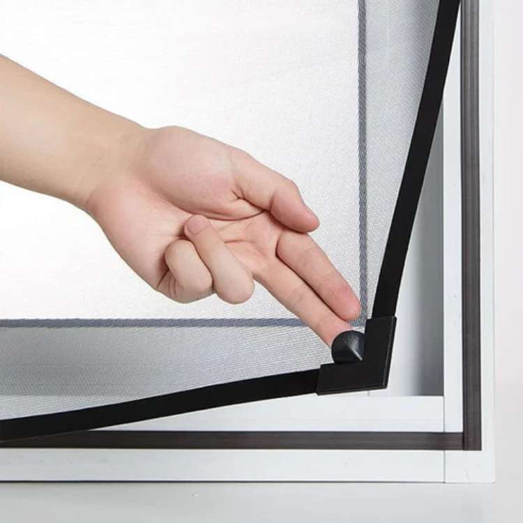 Lisslune | Magnetic Mosquito Net for Windows - No-See-Um Mesh Insect Screen for Home Protection & Bug Prevention