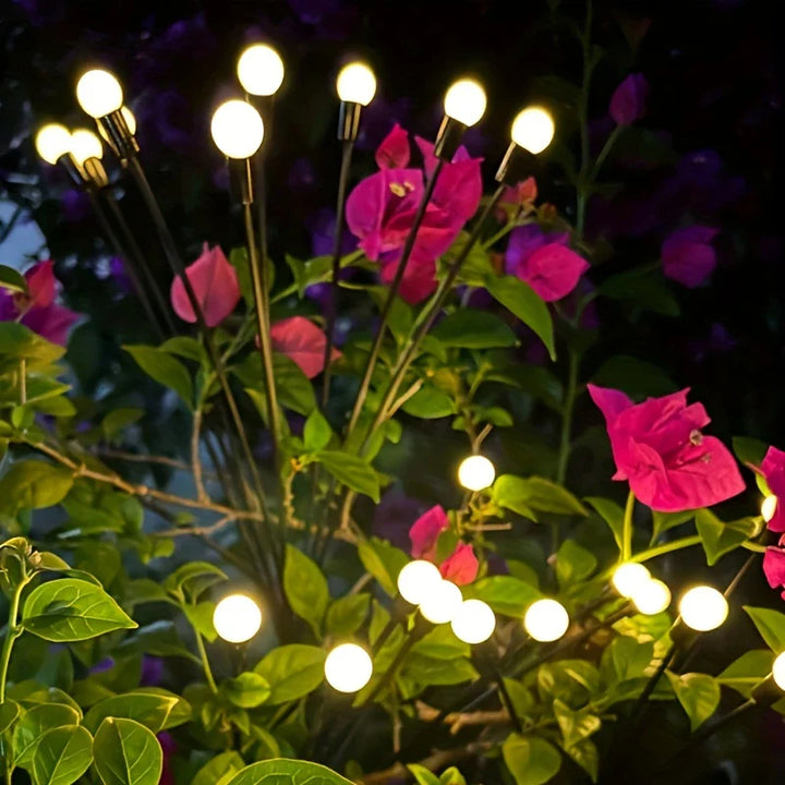 Lisslune | LED Solar Garden Light with Flexible Light Balls – Waterproof Decorative Light for Beds and Paths