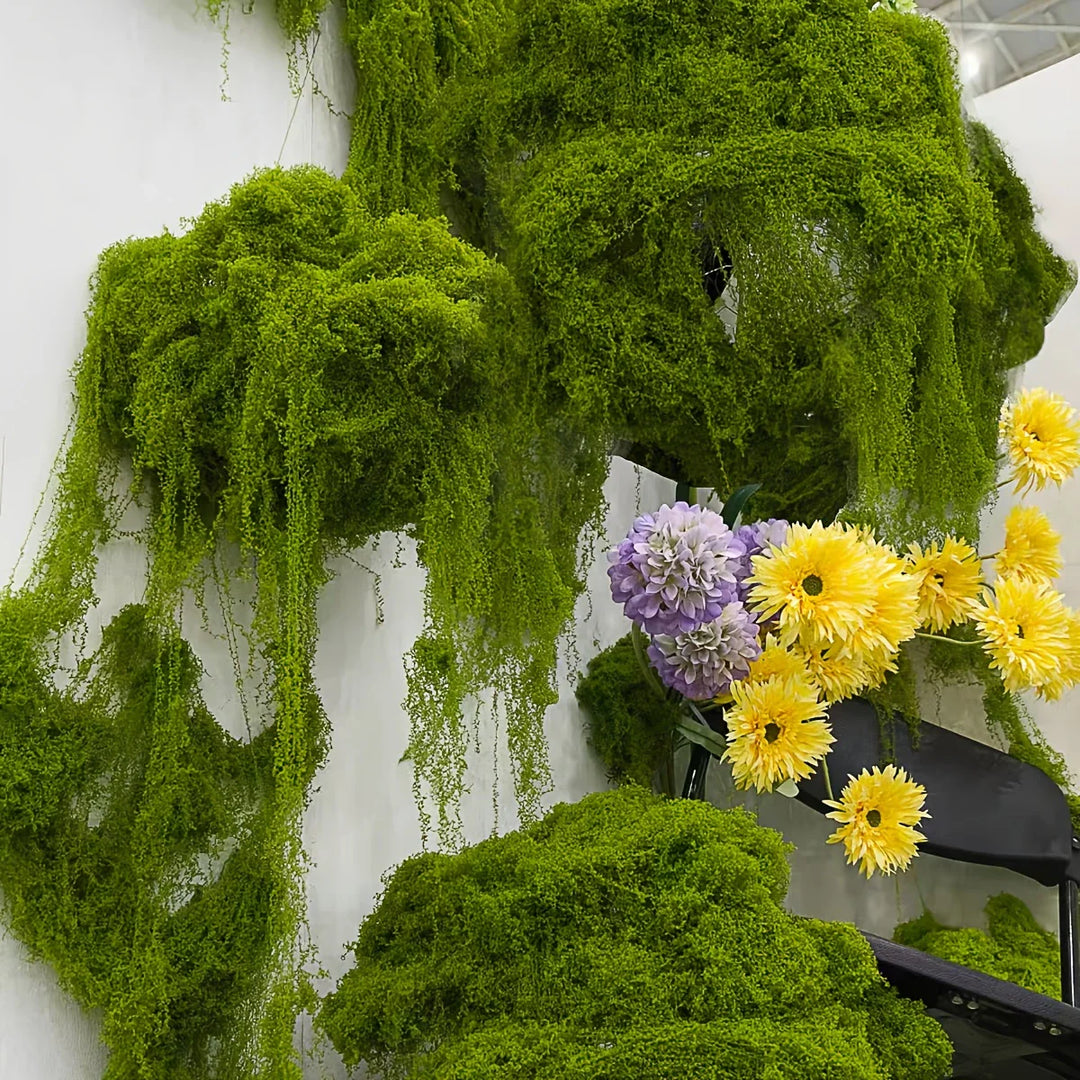 Lisslune | Artificial Moss for Landscaping – Moss and Flowers for Decoration and Floristry