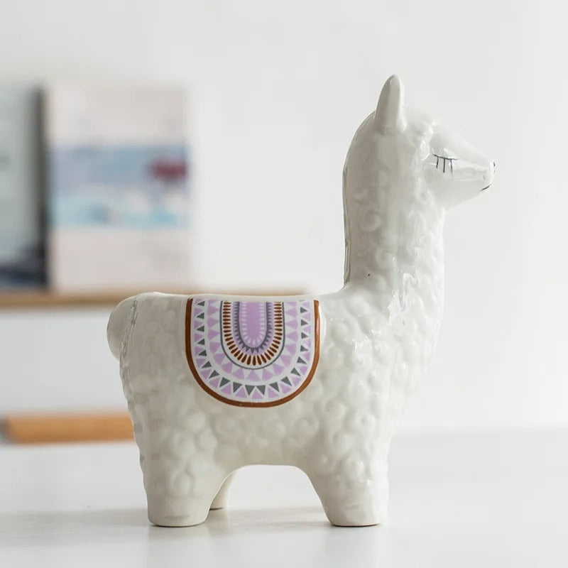 Lisslune | AlpacaSprout - Beautiful alpaca succulent pot for your room