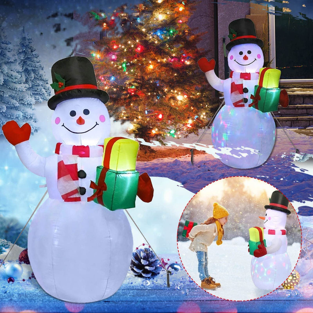 Lisslune | Christmas Ornament Decoration – Snowman or Christmas Tree with Lighting