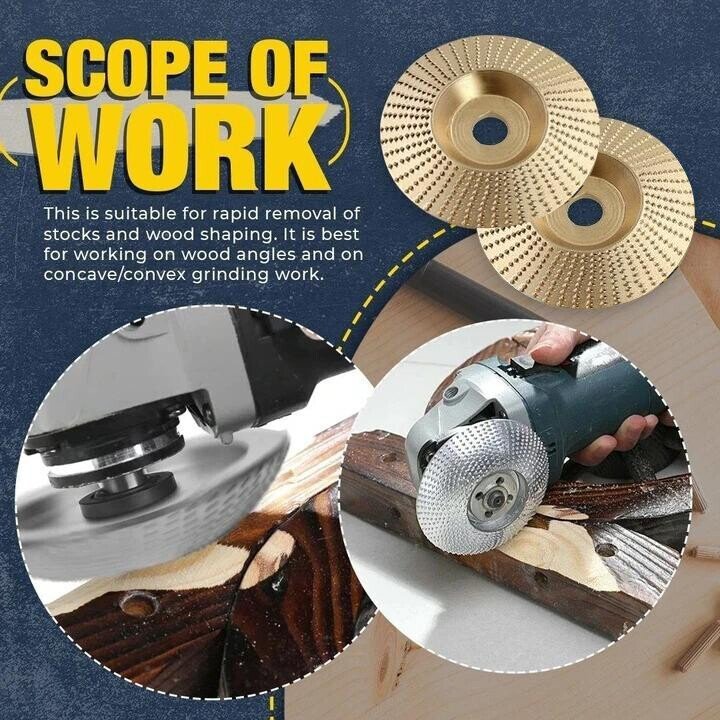 Lisslune | Wood Angle Shaping Wheel