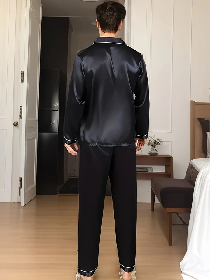 Lisslune | Luxury Men's Pajamas | Elegant Nightwear | Comfortable & Breathable | For Restful Sleep