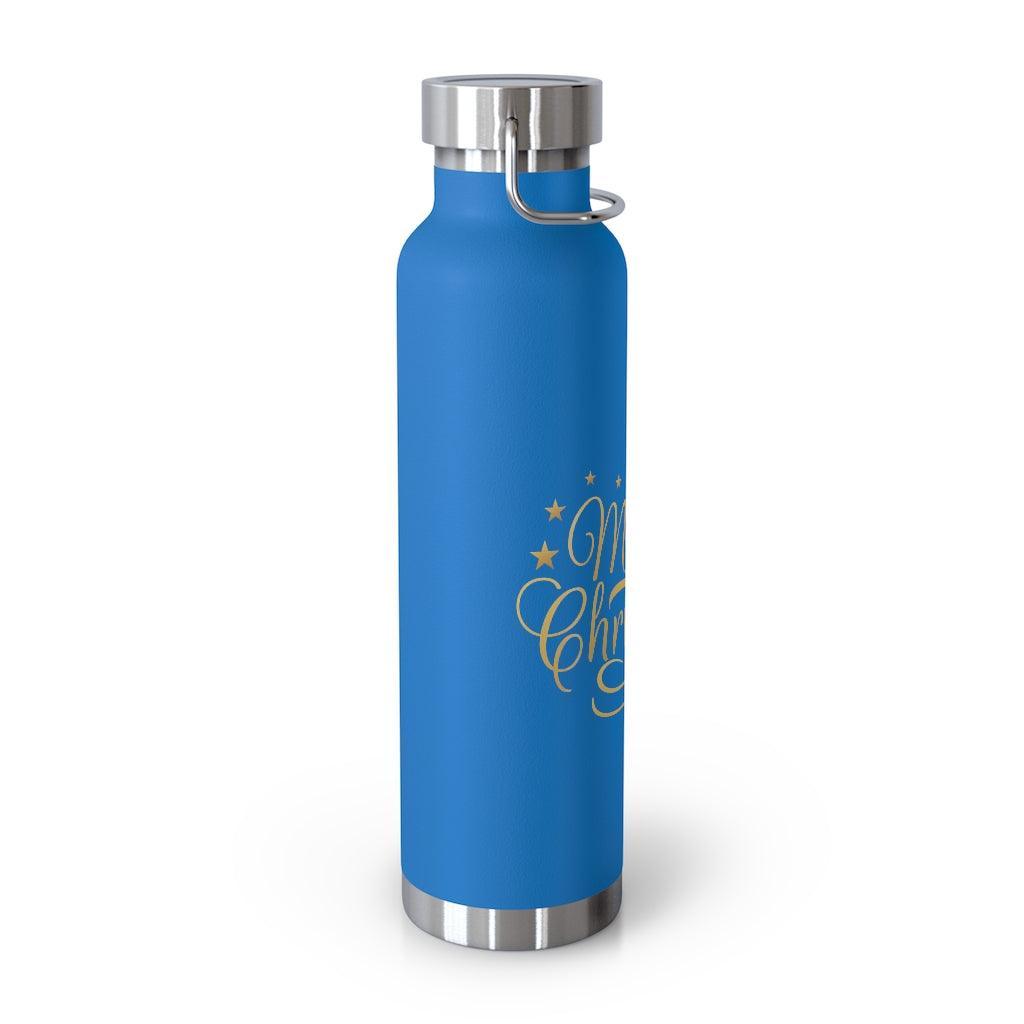 Lisslune | Vacation Joy Vacuum Insulated Stainless Steel Water Bottle - 22 Oz with Wide Neck
