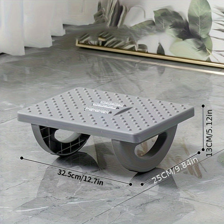 Lisslune | Ergonomic Footrest with Tiltable Surface – Non-Slip and Ready to Use