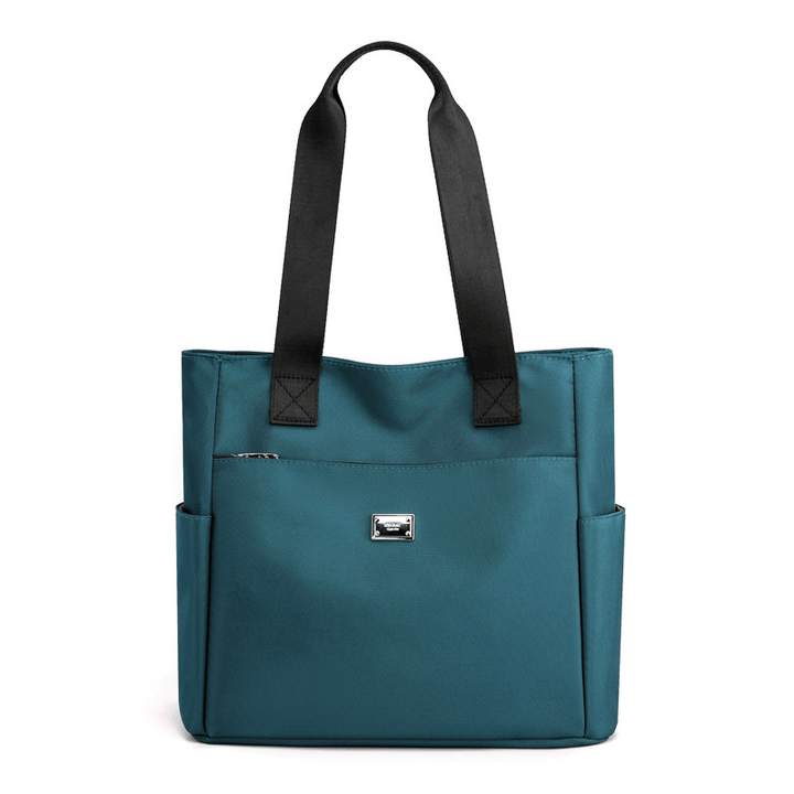 Lisslune | Large Capacity Water Repellent Multi Pocket Nylon Shoulder Bag