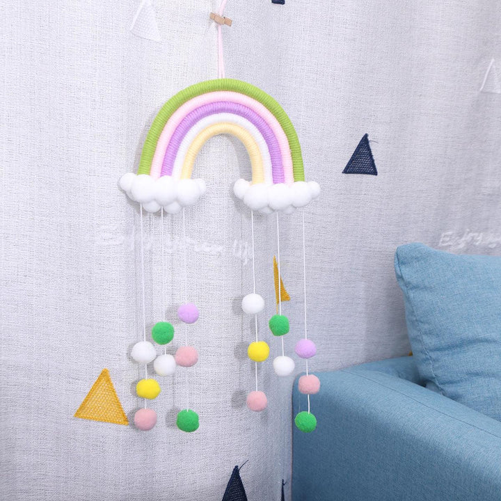 Lisslune | Nordic Holiday Cloud Wall Decorations: Handmade Festive Home Decor for Cozy Winter Atmospheres