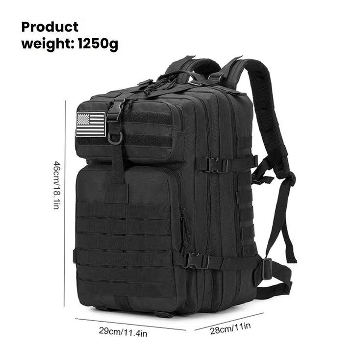 Lisslune | Emergency Tactical Backpack – Waterproof, Essential for Survival