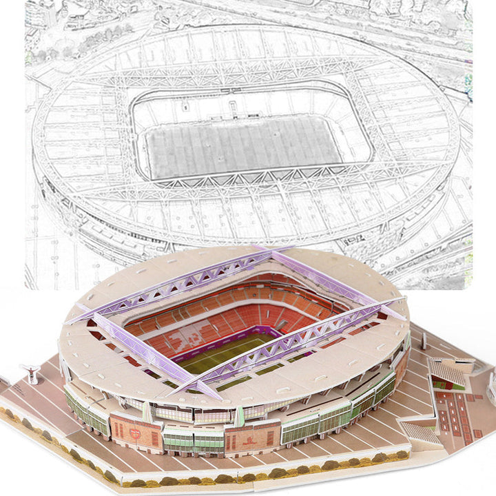 Lisslune | 3D Puzzle Football Stadium