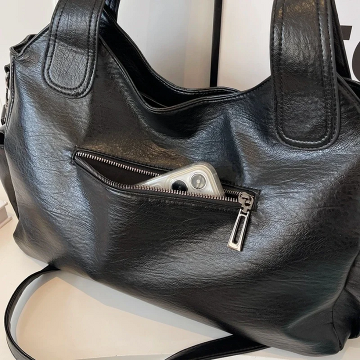 Lisslune | Women’s Classic Multi-Compartment Shoulder Bag – Alma