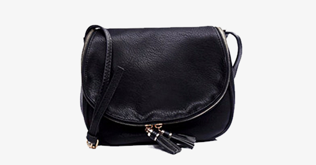 Lisslune | Crossbody handbag - Medium Crossbody Bags Messenger bag Travel shoulder bags with tassel