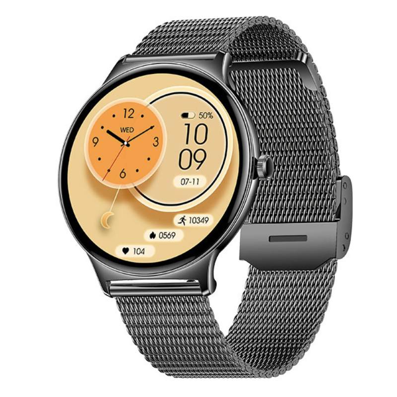 Lisslune | SlimFit Ultimate Smartwatch – Ultra-thin, Health Monitoring & AMOLED Display